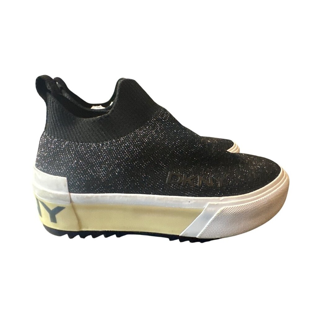DKNY Women's VIVEN-Slip On Platform Sneakers Size 7.5 Pre-Owned